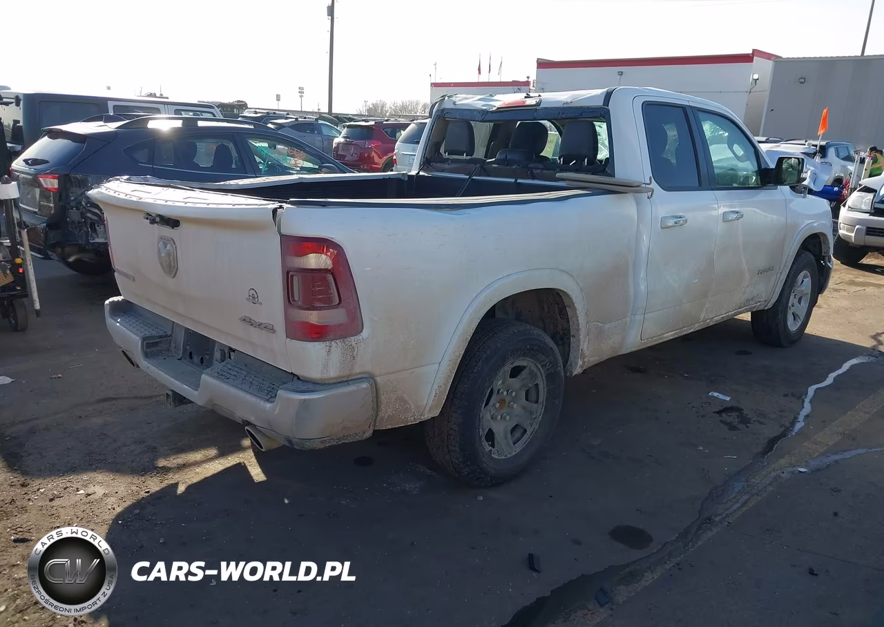 2020 Ram 1500 Laramie 4X4 6'4 Box VIN:1C6SRFDT4LN280820 - 4