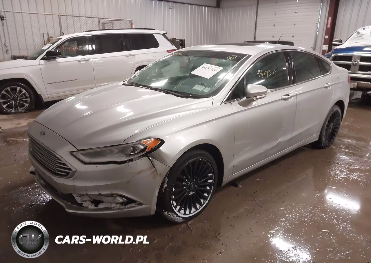2018 Ford Fusion Titanium VIN:3FA6P0D91JR192440 - 2