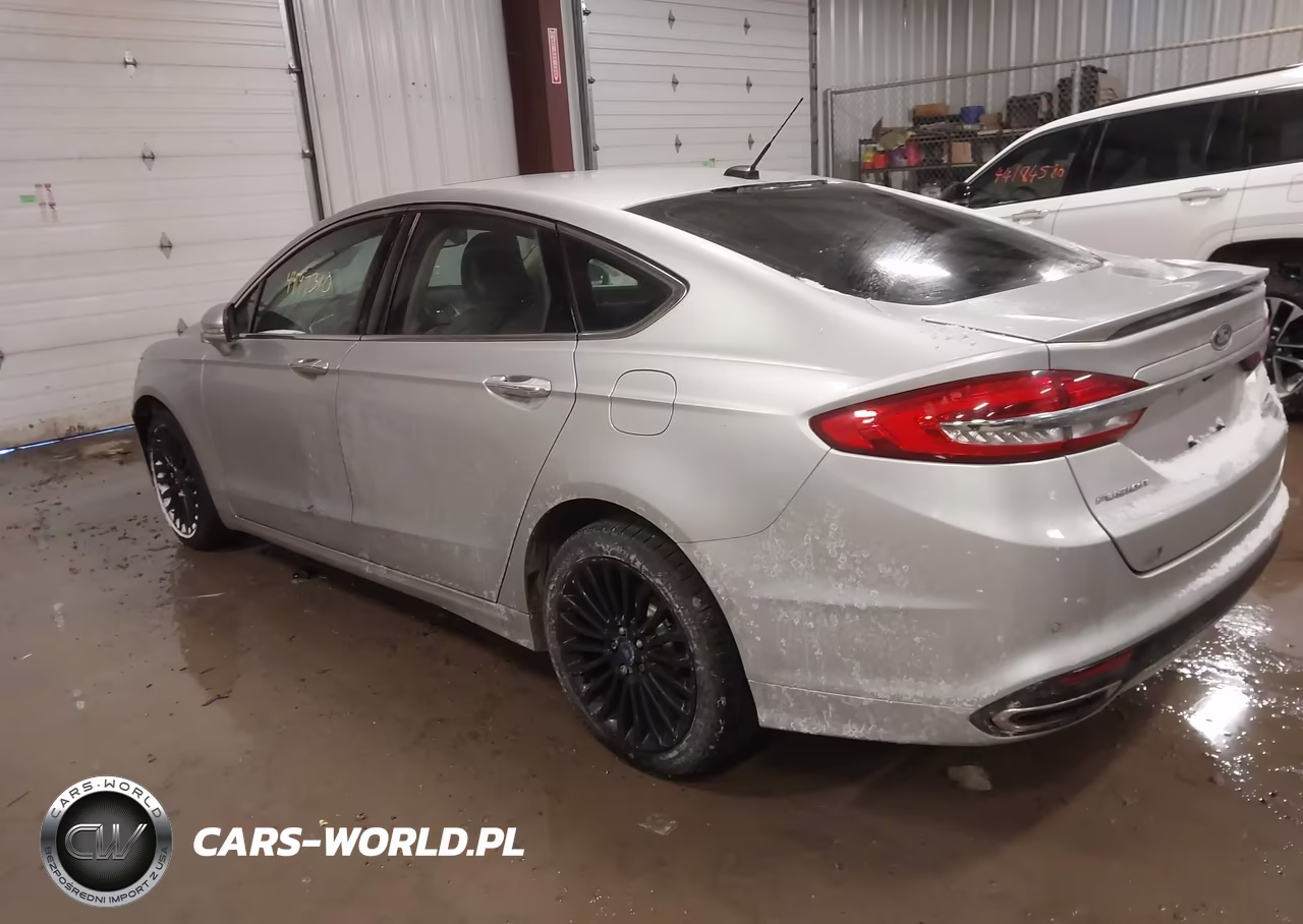 2018 Ford Fusion Titanium VIN:3FA6P0D91JR192440 - 3