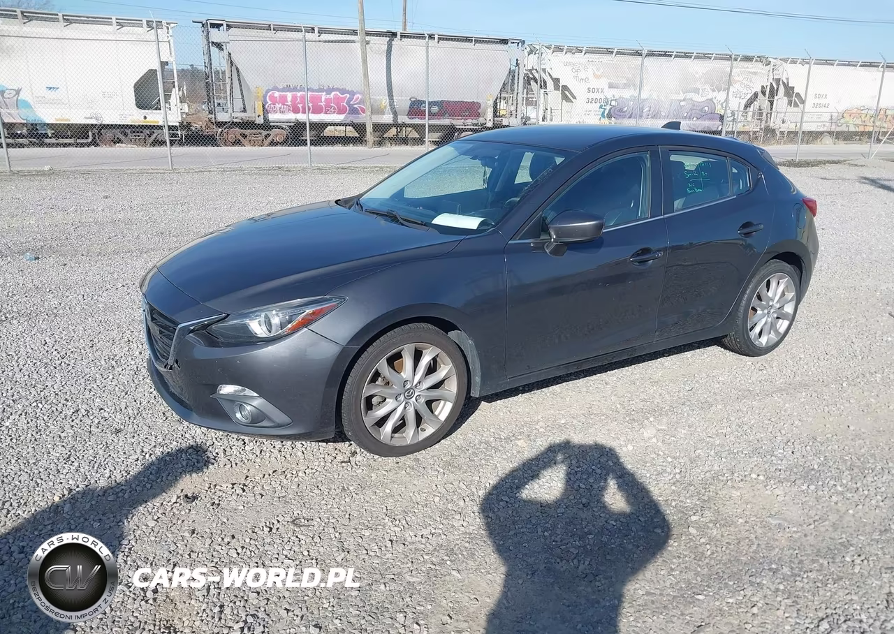 2014 Mazda Mazda3 S Touring VIN:JM1BM1L37E1203123 - 2