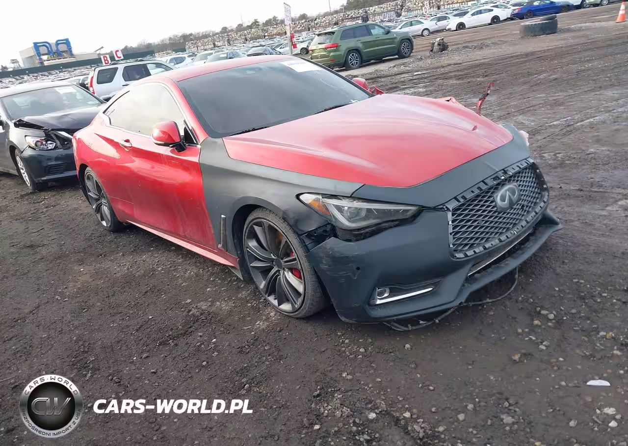 2017 Infiniti Q60 3.0T Red Sport 400