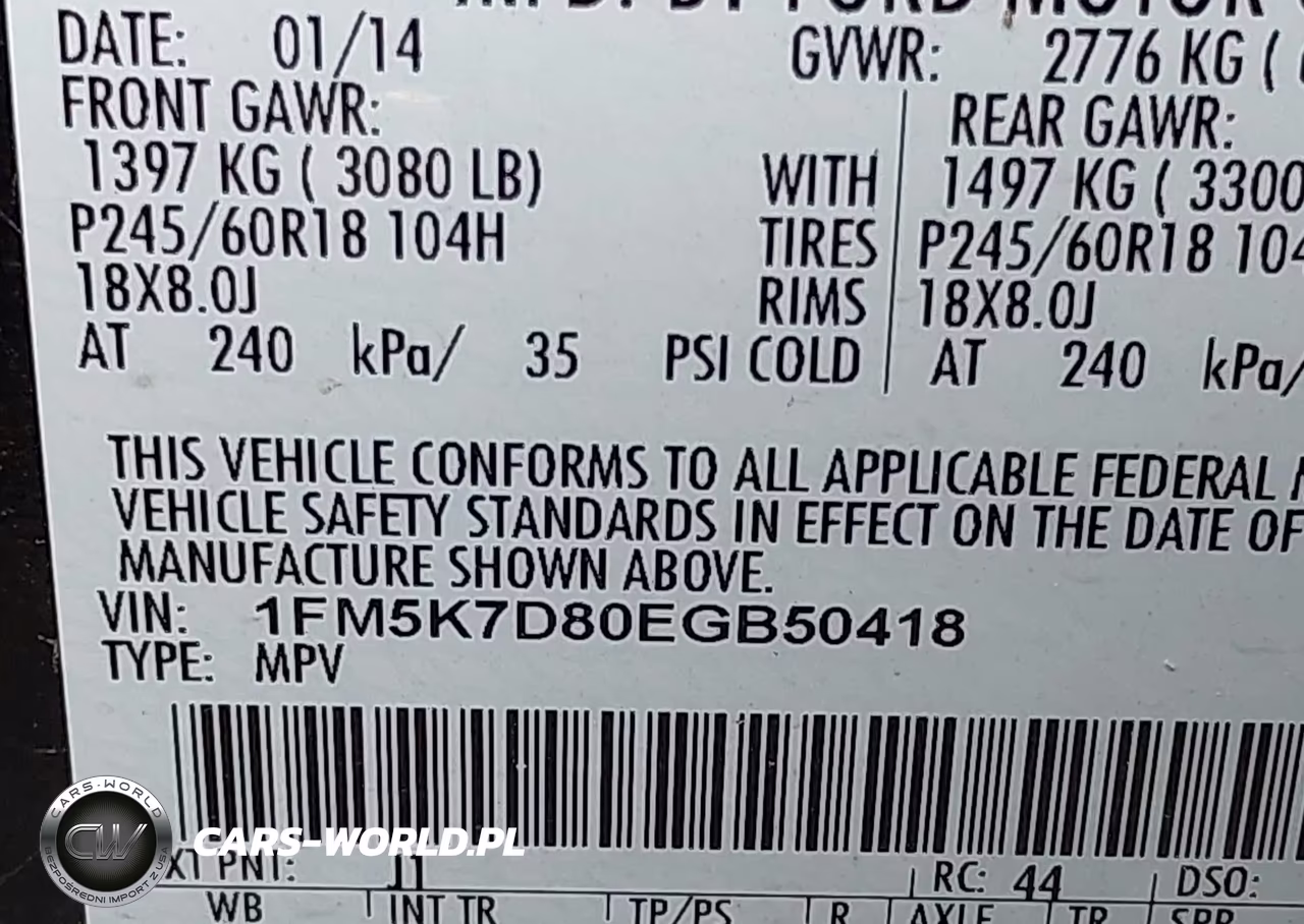 2014 Ford Explorer Xlt VIN:1FM5K7D80EGB50418 - 9