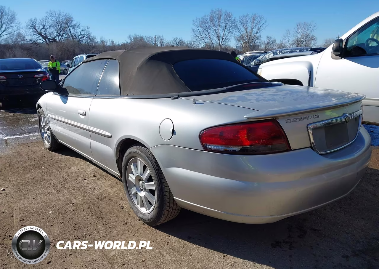 2005 Chrysler Sebring Gtc VIN:1C3EL75R85N639139 - 3