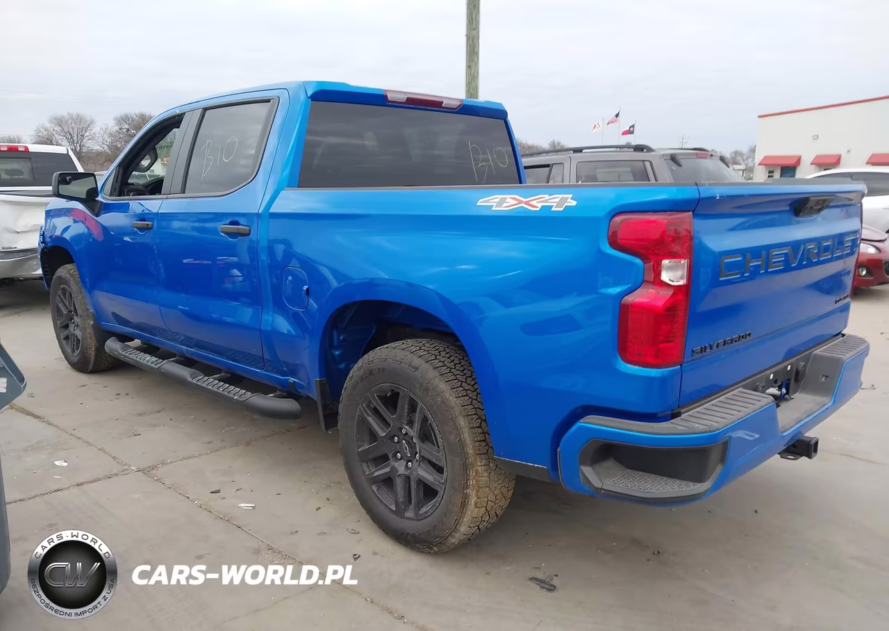 2026 Chevrolet Silverado 1500 4Wd Short Bed Custom VIN:1GCPKBEK1TZ190454 - 3