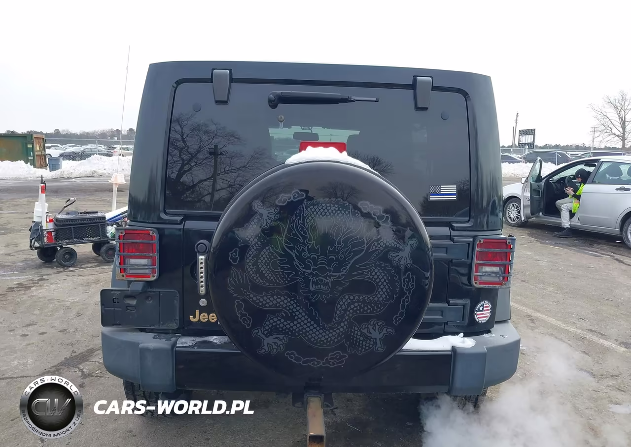 2014 Jeep Wrangler Unlimited Dragon Edition VIN:1C4HJWEG7EL165154 - 17