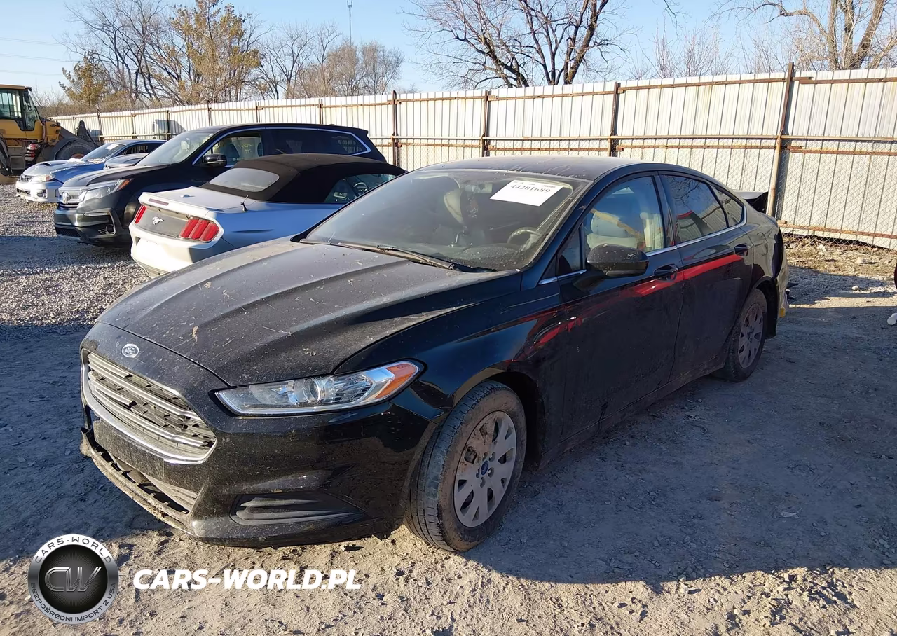 2014 Ford Fusion S VIN:3FA6P0G72ER114104 - 2