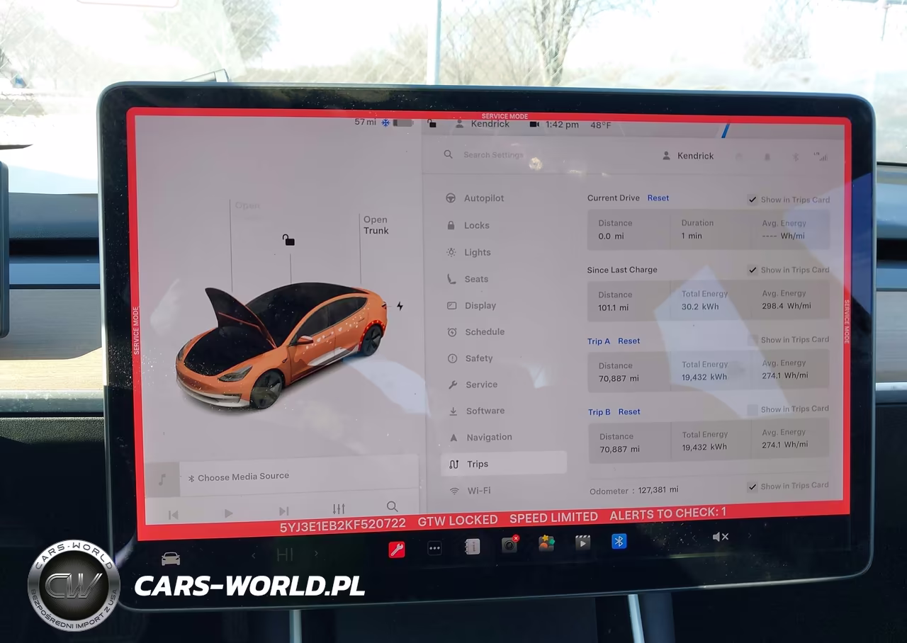 2019 Tesla Model 3 Long Range-Performance VIN:5YJ3E1EB2KF520722 - 18
