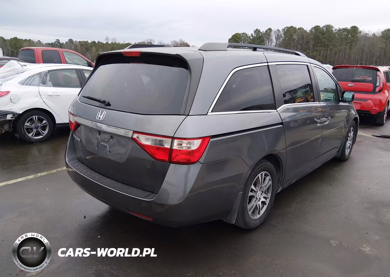 2013 Honda Odyssey Ex-L VIN:5FNRL5H63DB016513 - 4