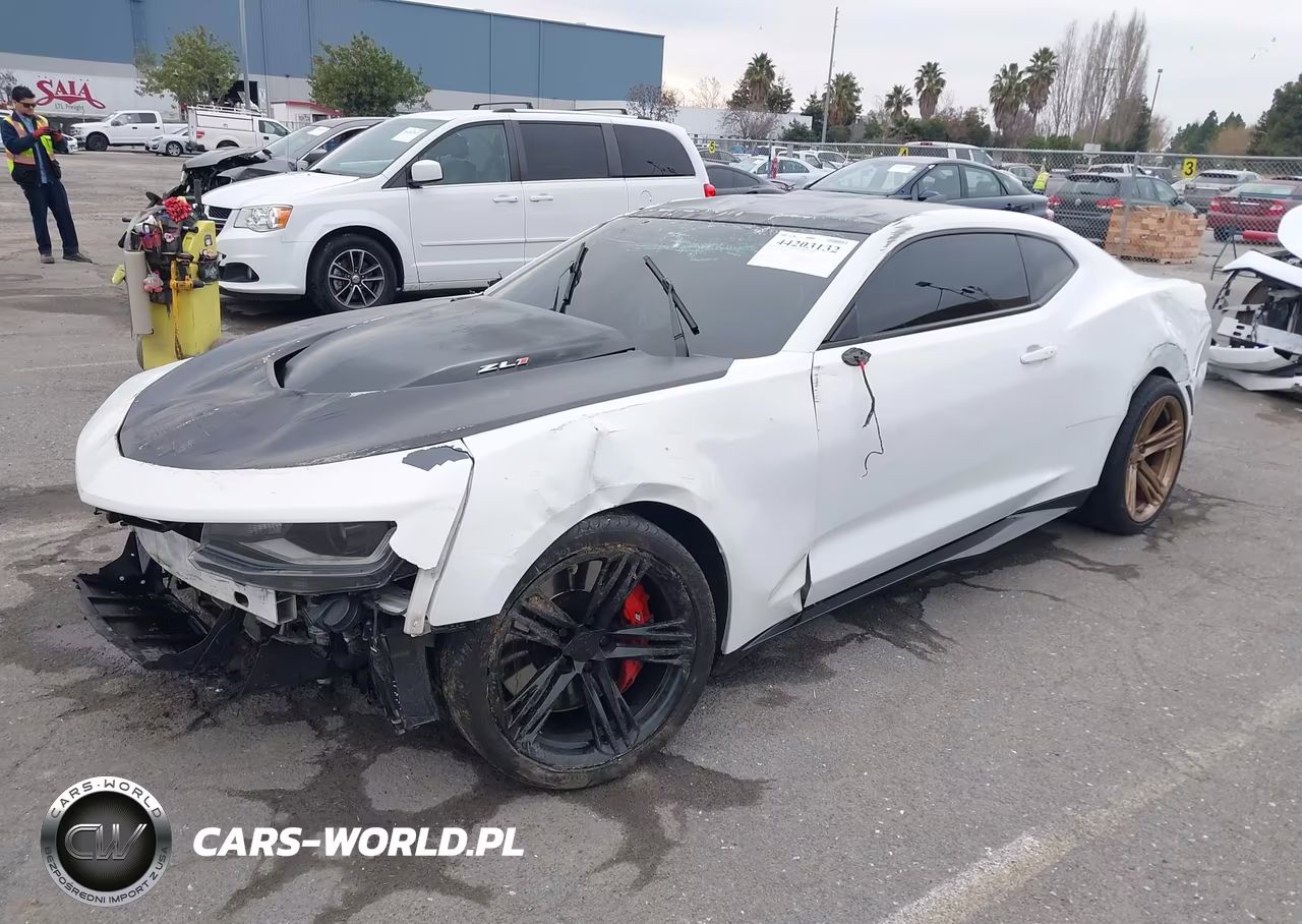 2018 Chevrolet Camaro Zl1 VIN:1G1FJ1R65J0172653 - 2