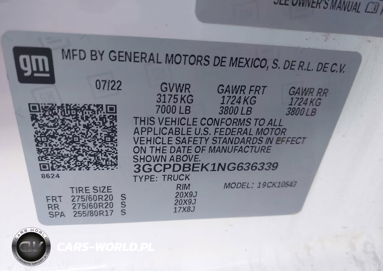 2022 Chevrolet Silverado 1500 4Wd Short Bed Custom VIN:3GCPDBEK1NG636339 - 9