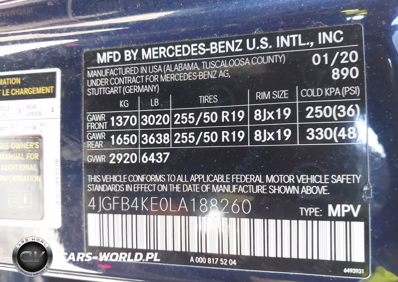 2020 Mercedes-Benz Gle 350 4Matic VIN:4JGFB4KE0LA188260 - 9