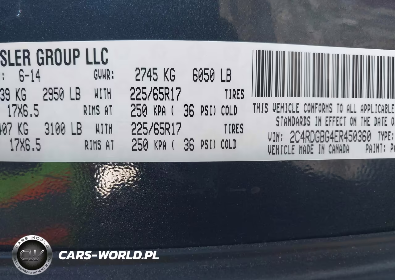 2014 Dodge Grand Caravan American Value Pkg VIN:2C4RDGBG4ER450360 - 9