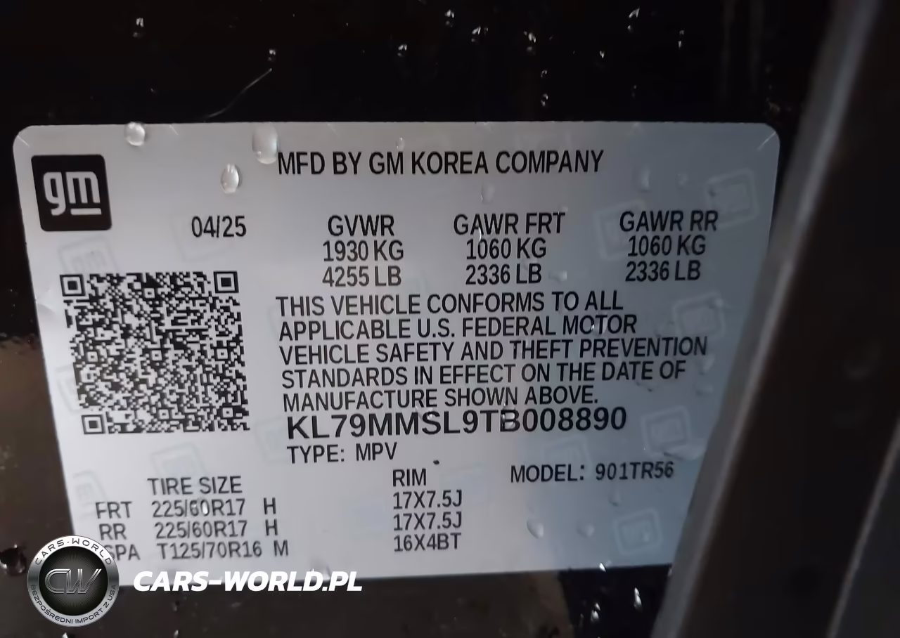 2026 Chevrolet Trailblazer Fwd Ls VIN:KL79MMSL9TB008890 - 9