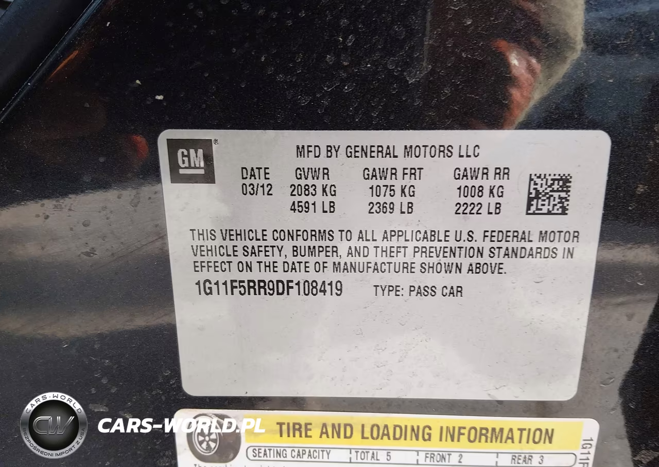 2013 Chevrolet Malibu Eco Premium Audio VIN:1G11F5RR9DF108419 - 9