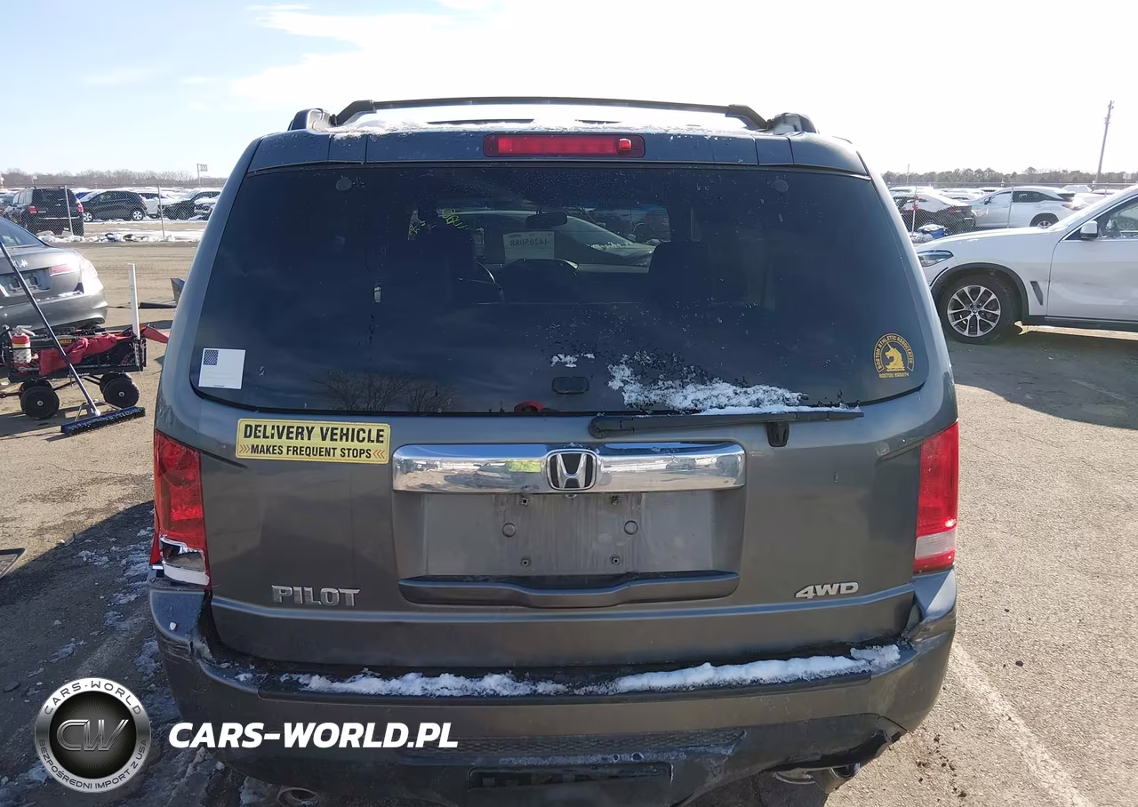 2012 Honda Pilot Ex-L VIN:5FNYF4H58CB040003 - 16