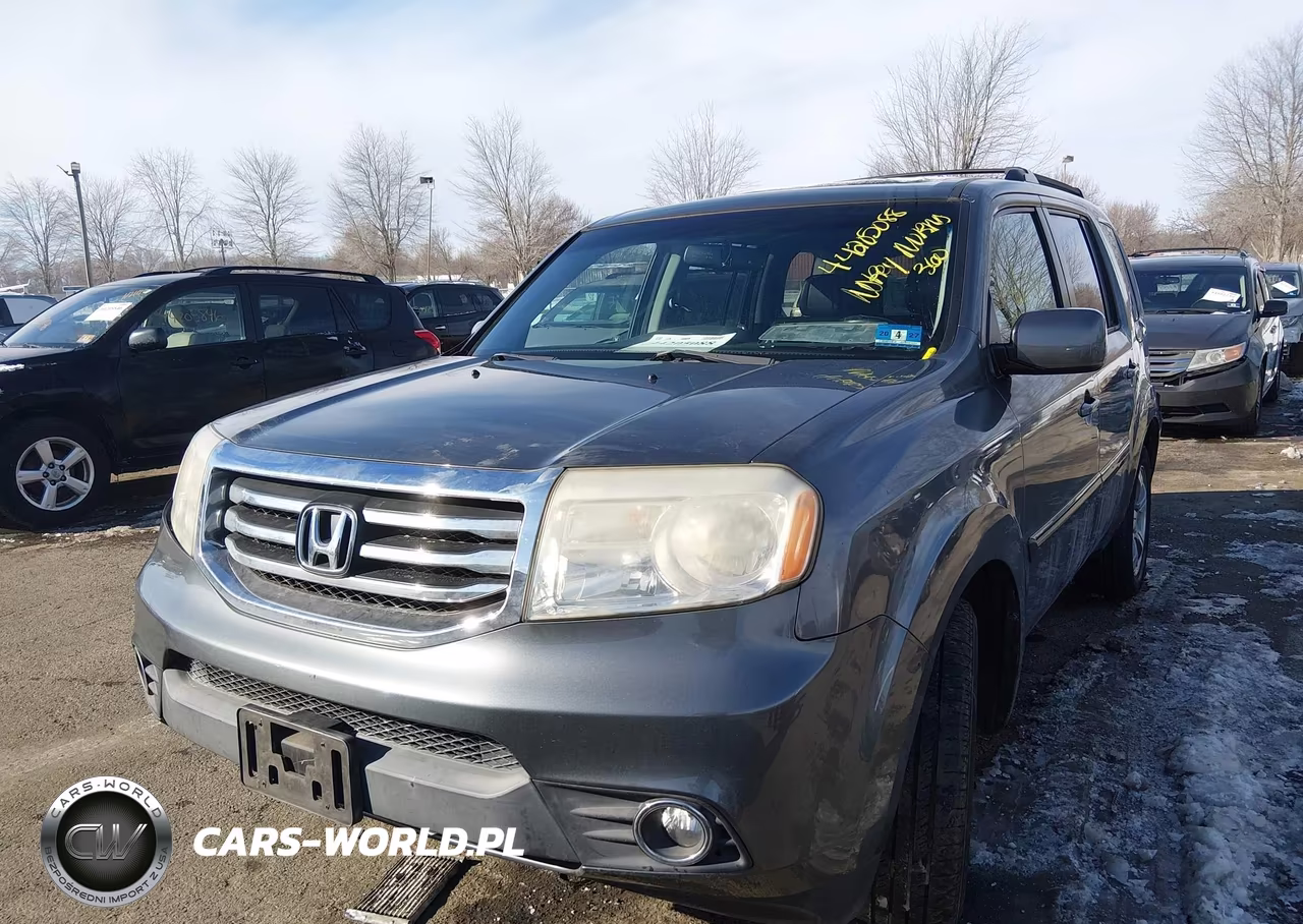 2012 Honda Pilot Ex-L VIN:5FNYF4H58CB040003 - 2