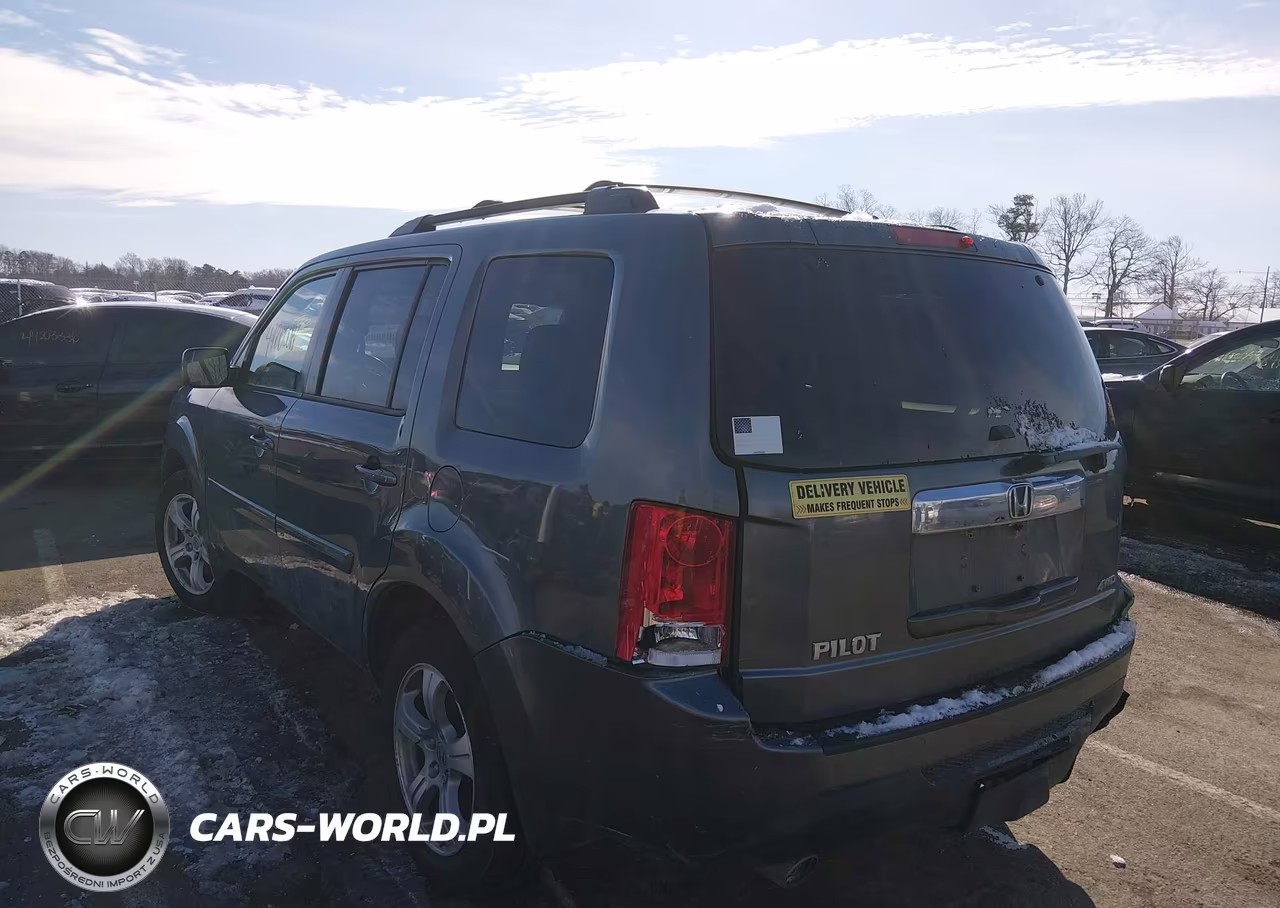 2012 Honda Pilot Ex-L VIN:5FNYF4H58CB040003 - 3