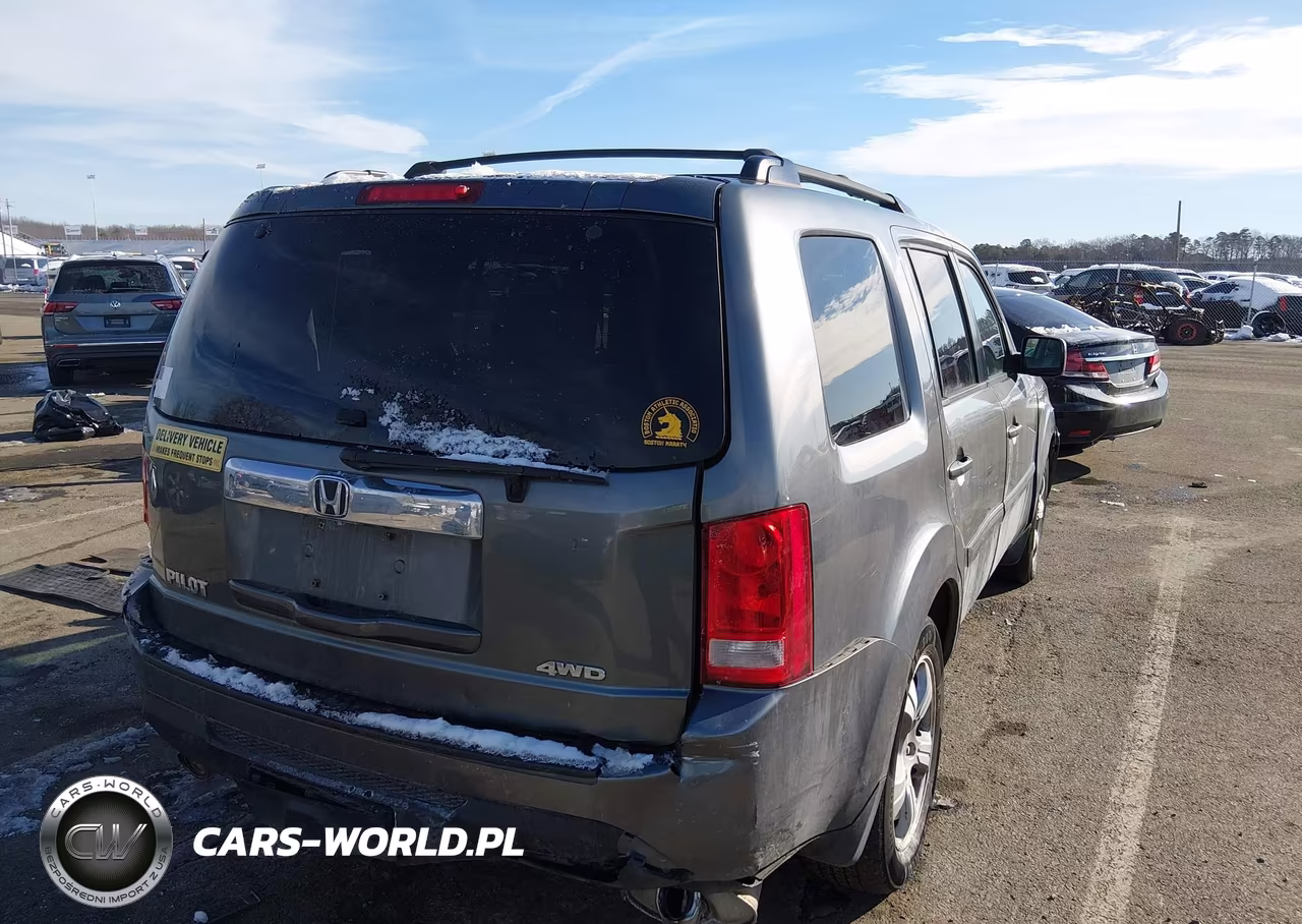 2012 Honda Pilot Ex-L VIN:5FNYF4H58CB040003 - 4