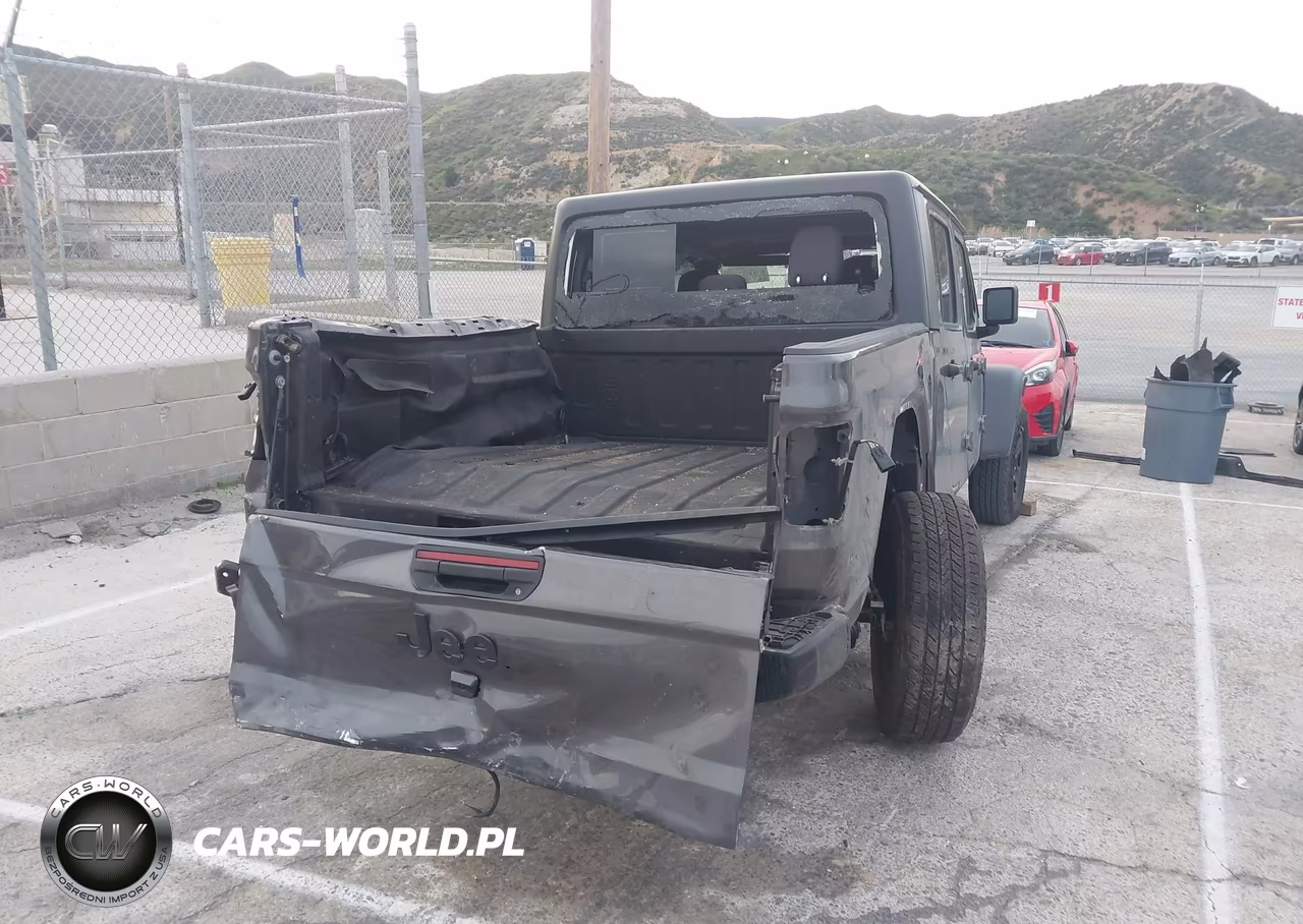 2025 Jeep Gladiator Sport VIN:1C6RJTAG2SL510022 - 4