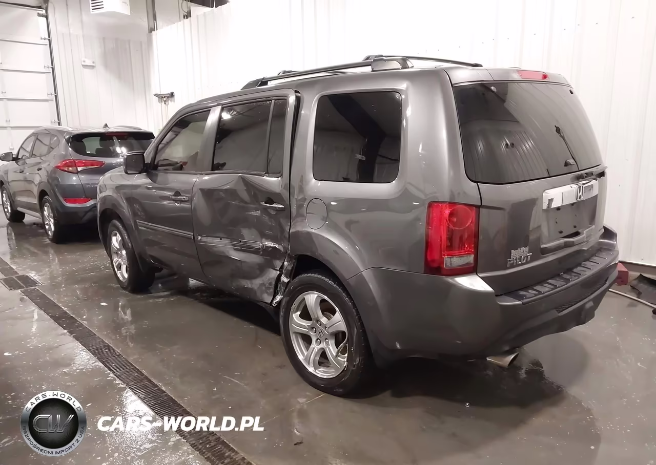 2014 Honda Pilot Ex-L VIN:5FNYF3H50EB005551 - 3