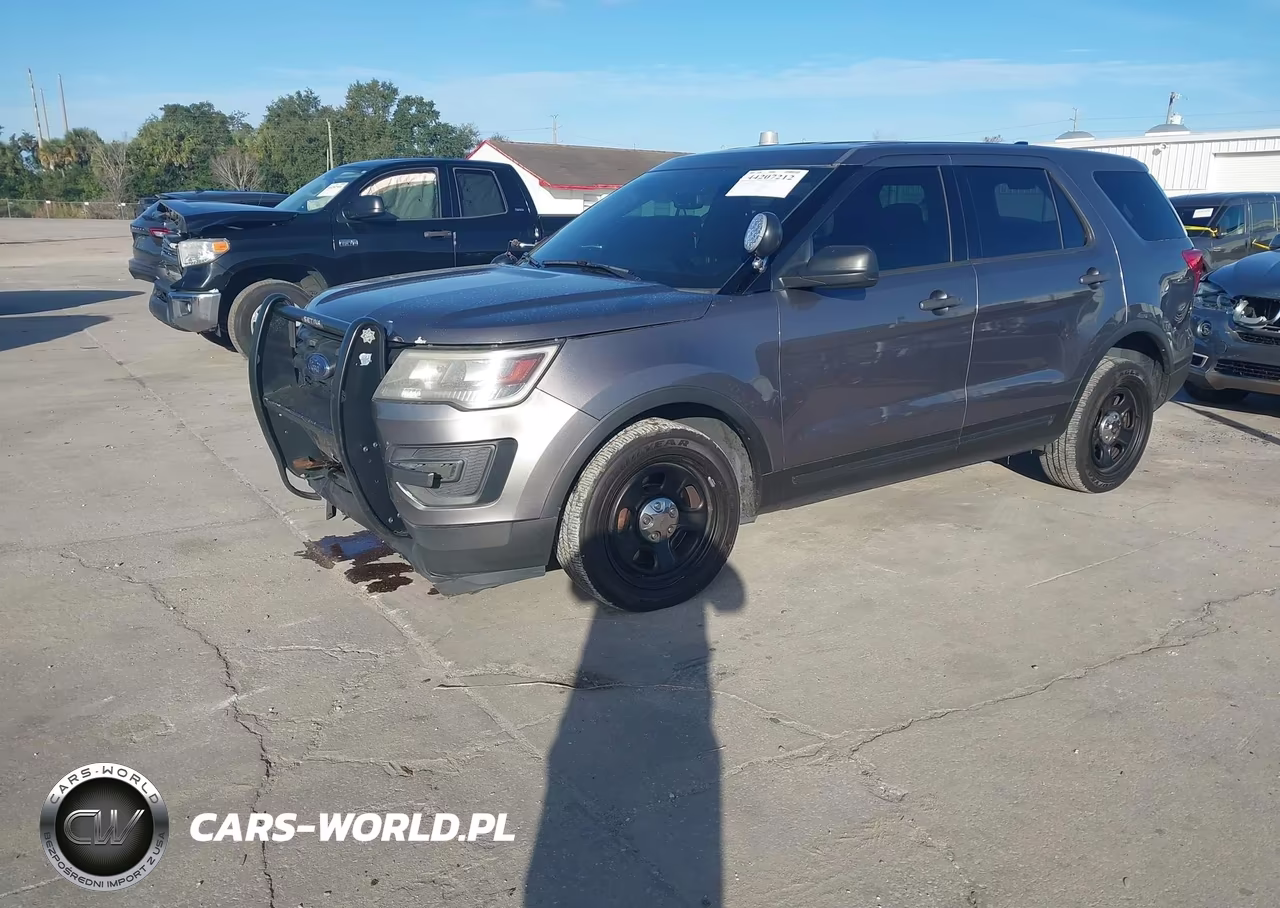 2017 Ford Utility Police Interceptor VIN:1FM5K8AR0HGC41325 - 2