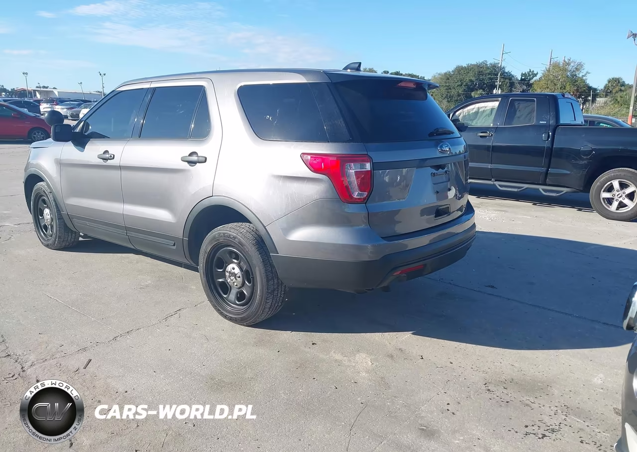 2017 Ford Utility Police Interceptor VIN:1FM5K8AR0HGC41325 - 3