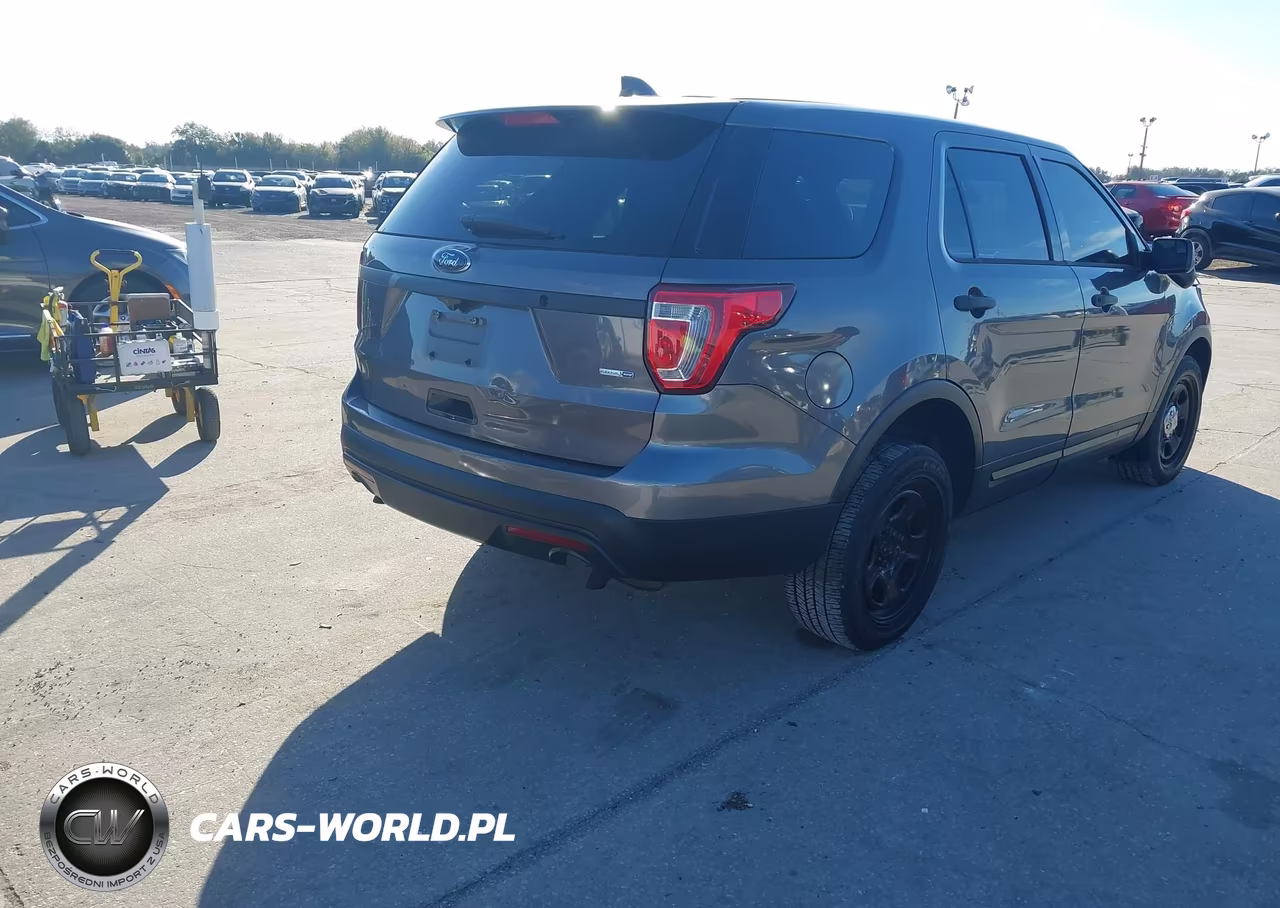 2017 Ford Utility Police Interceptor VIN:1FM5K8AR0HGC41325 - 4