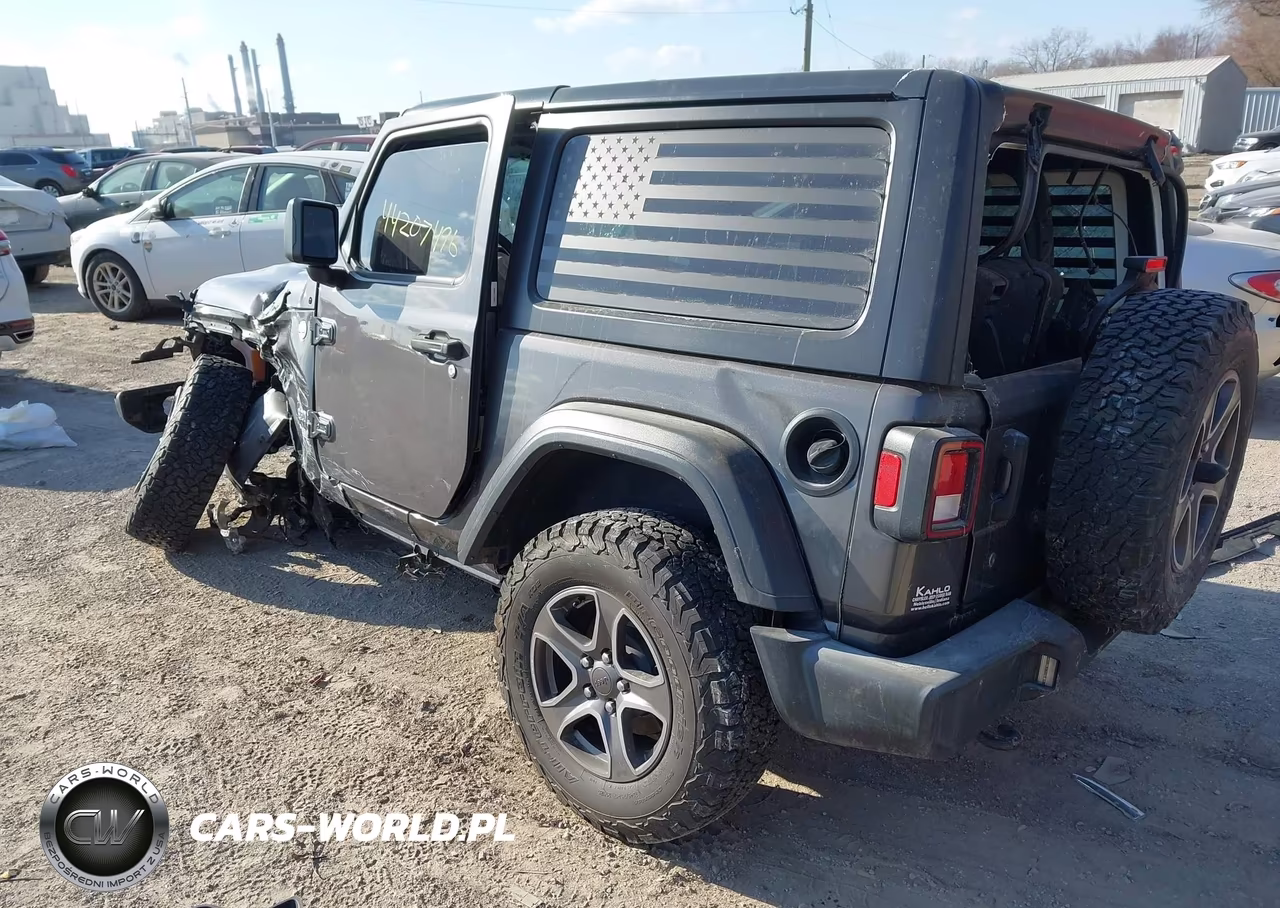 2019 Jeep Wrangler Sport S 4X4 VIN:1C4GJXAG2KW511046 - 3