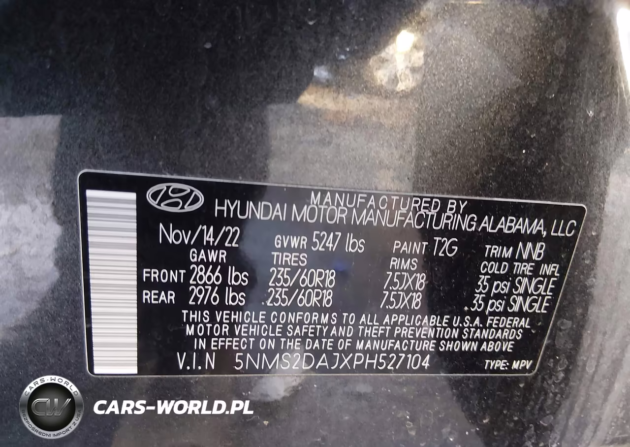 2023 Hyundai Santa Fe Sel VIN:5NMS2DAJXPH527104 - 9