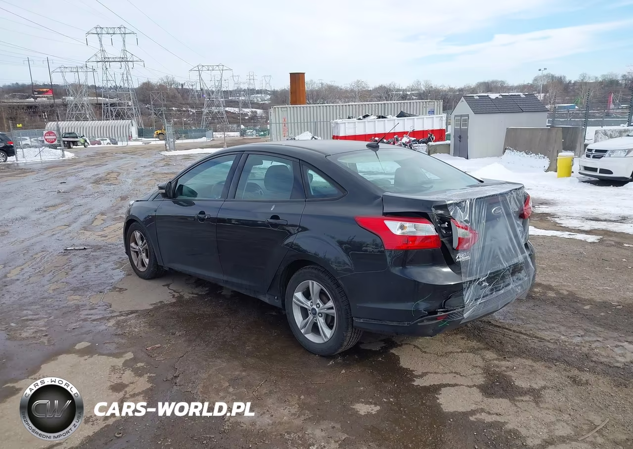 2014 Ford Focus Se VIN:1FADP3F25EL285197 - 3