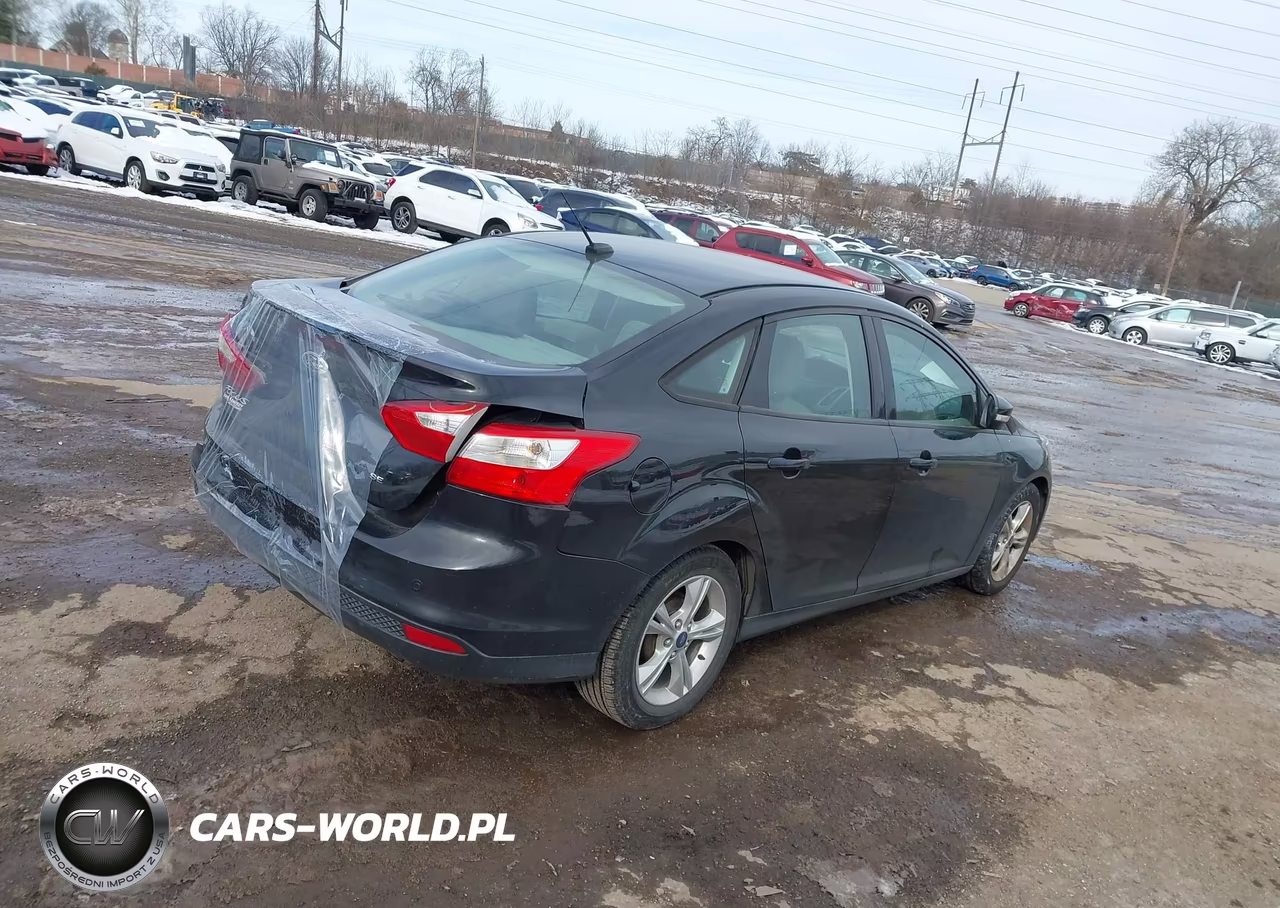 2014 Ford Focus Se VIN:1FADP3F25EL285197 - 4