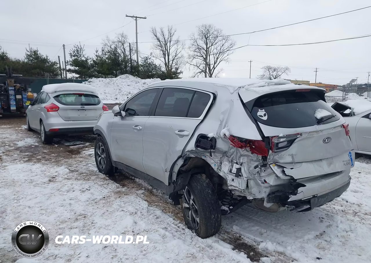 2020 Kia Sportage Lx VIN:KNDPM3AC1L7821598 - 3