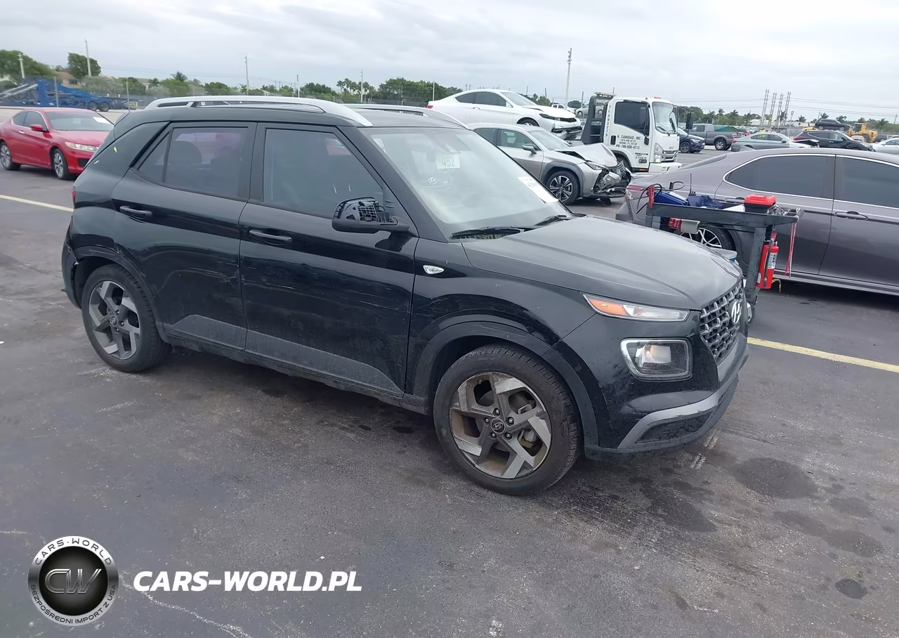 2022 Hyundai Venue Sel VIN:KMHRC8A34NU183372 - 1