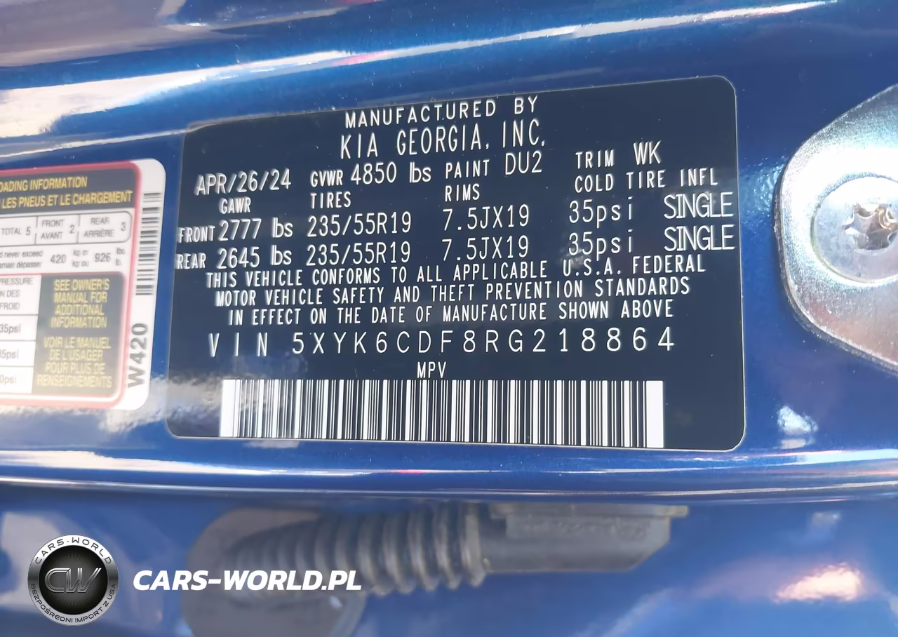 2024 Kia Sportage X-Line VIN:5XYK6CDF8RG218864 - 9