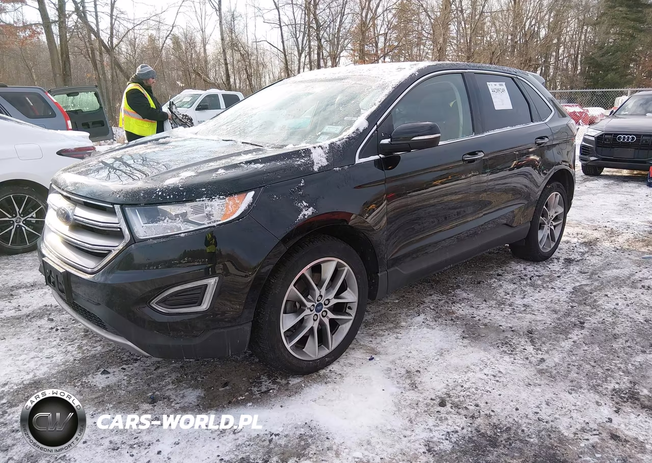 2017 Ford Edge Titanium VIN:2FMPK4K89HBB18492 - 2