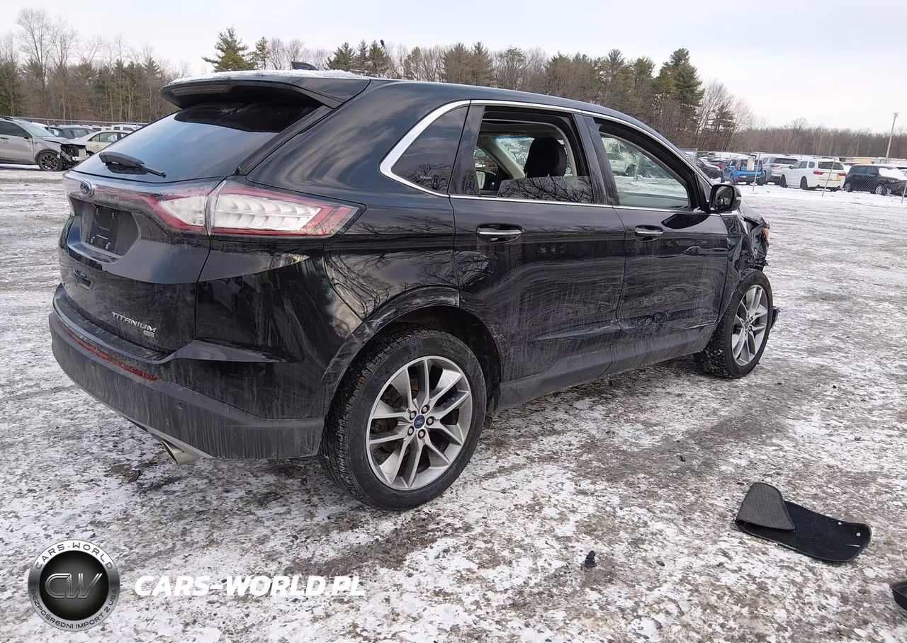 2017 Ford Edge Titanium VIN:2FMPK4K89HBB18492 - 4