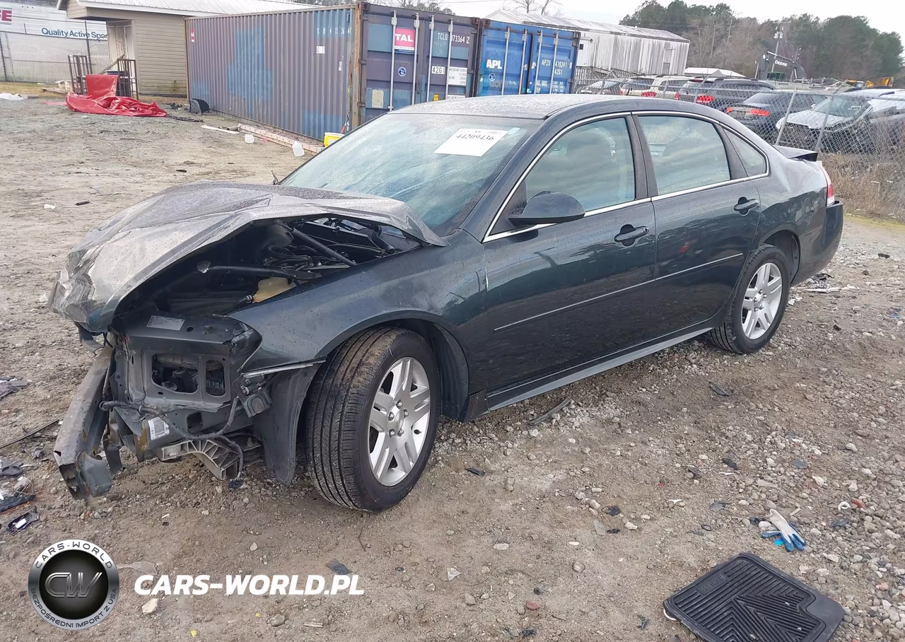 2013 Chevrolet Impala Lt VIN:2G1WG5E32D1136459 - 2