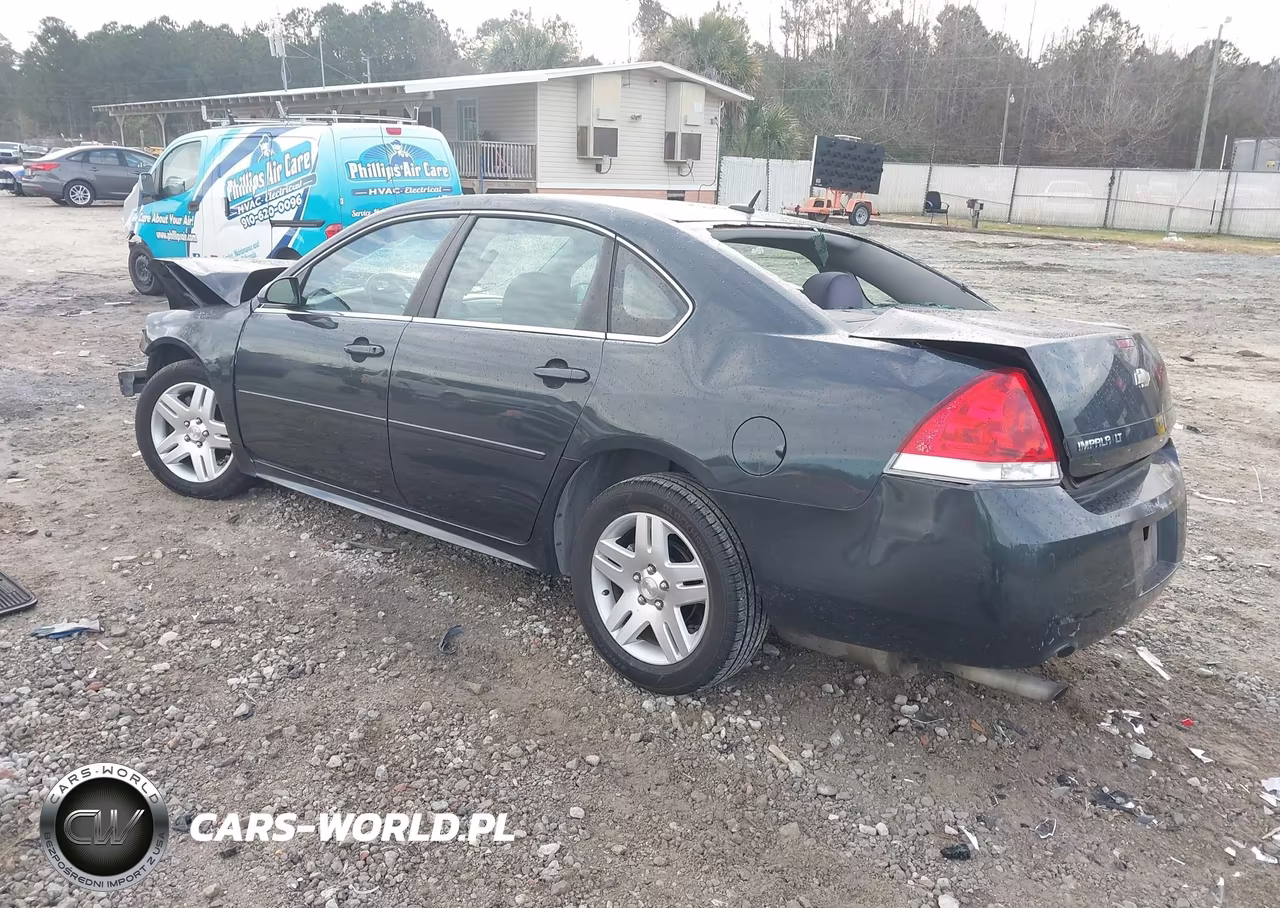 2013 Chevrolet Impala Lt VIN:2G1WG5E32D1136459 - 3
