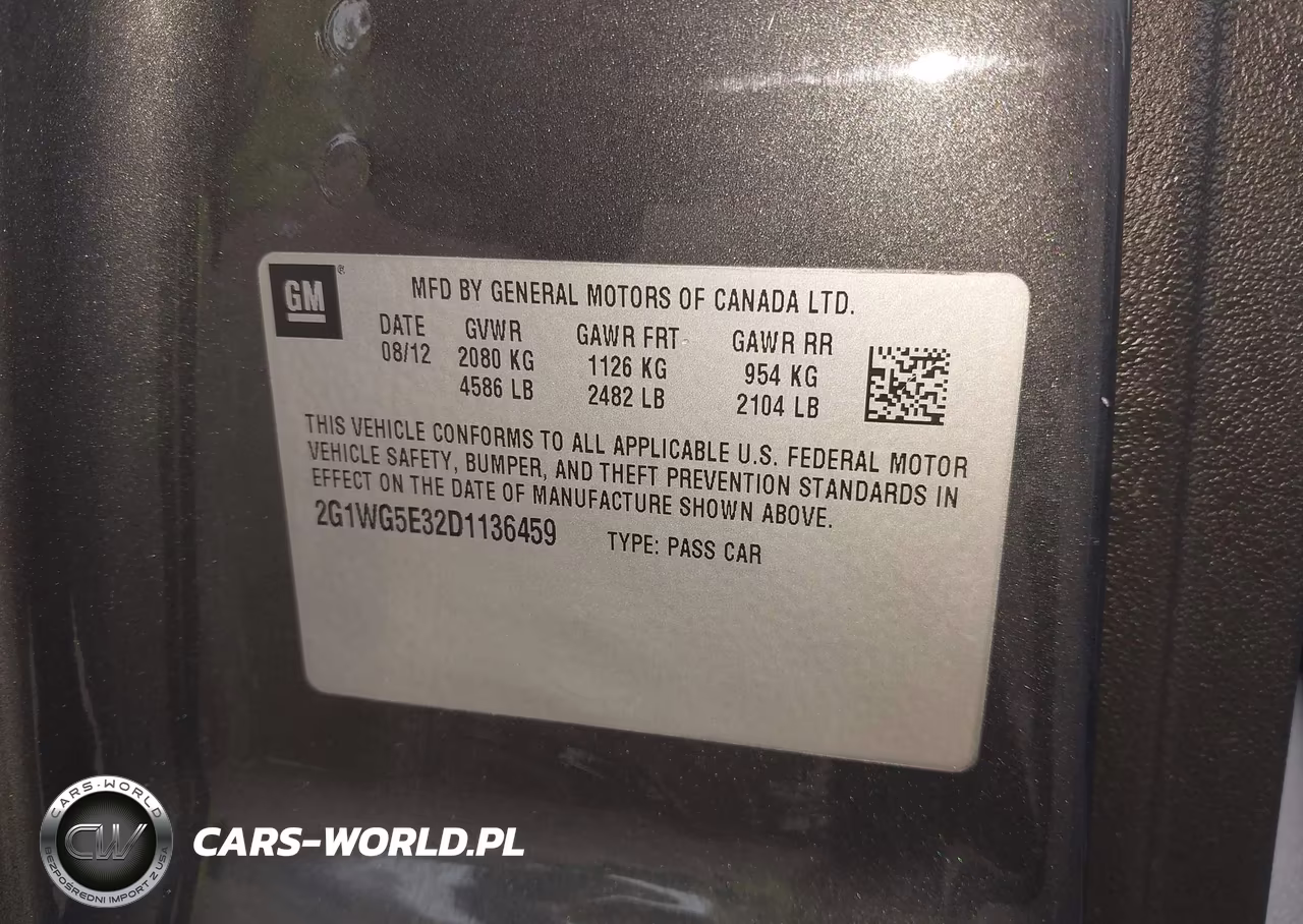 2013 Chevrolet Impala Lt VIN:2G1WG5E32D1136459 - 9