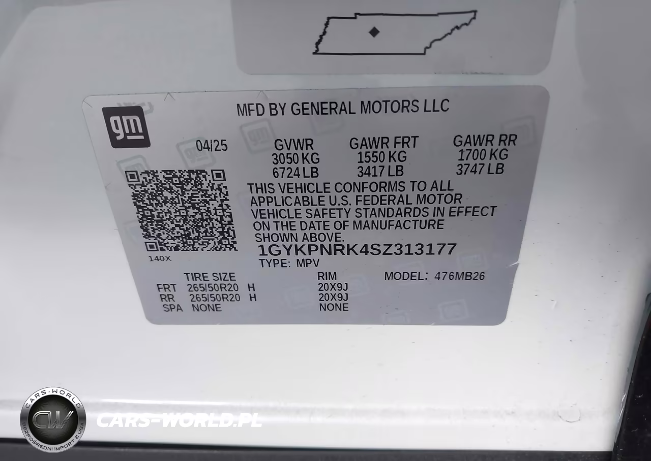 2025 Cadillac Lyriq Luxury 1 Rwd VIN:1GYKPNRK4SZ313177 - 9