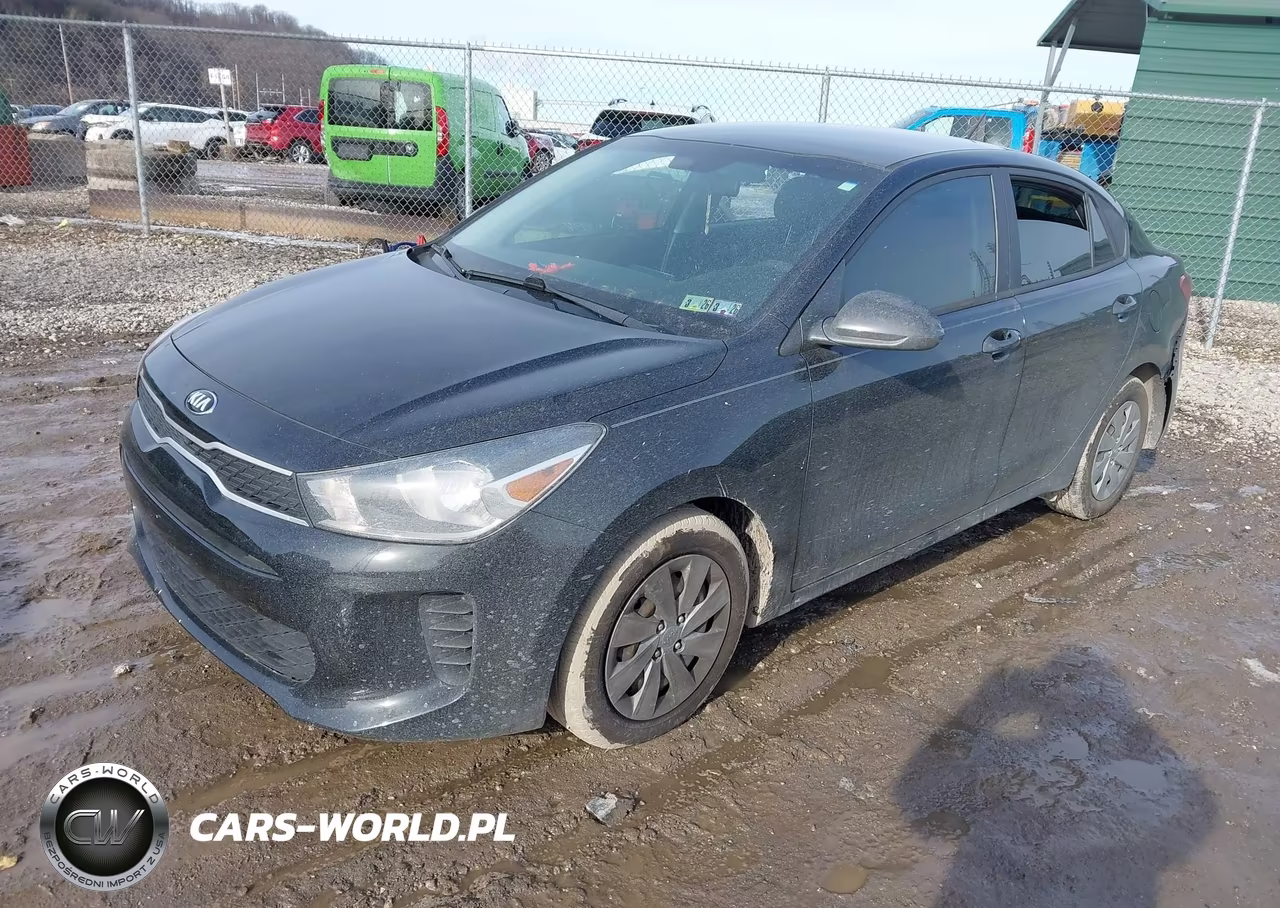 2020 Kia Rio Lx VIN:3KPA24AD4LE335541 - 2
