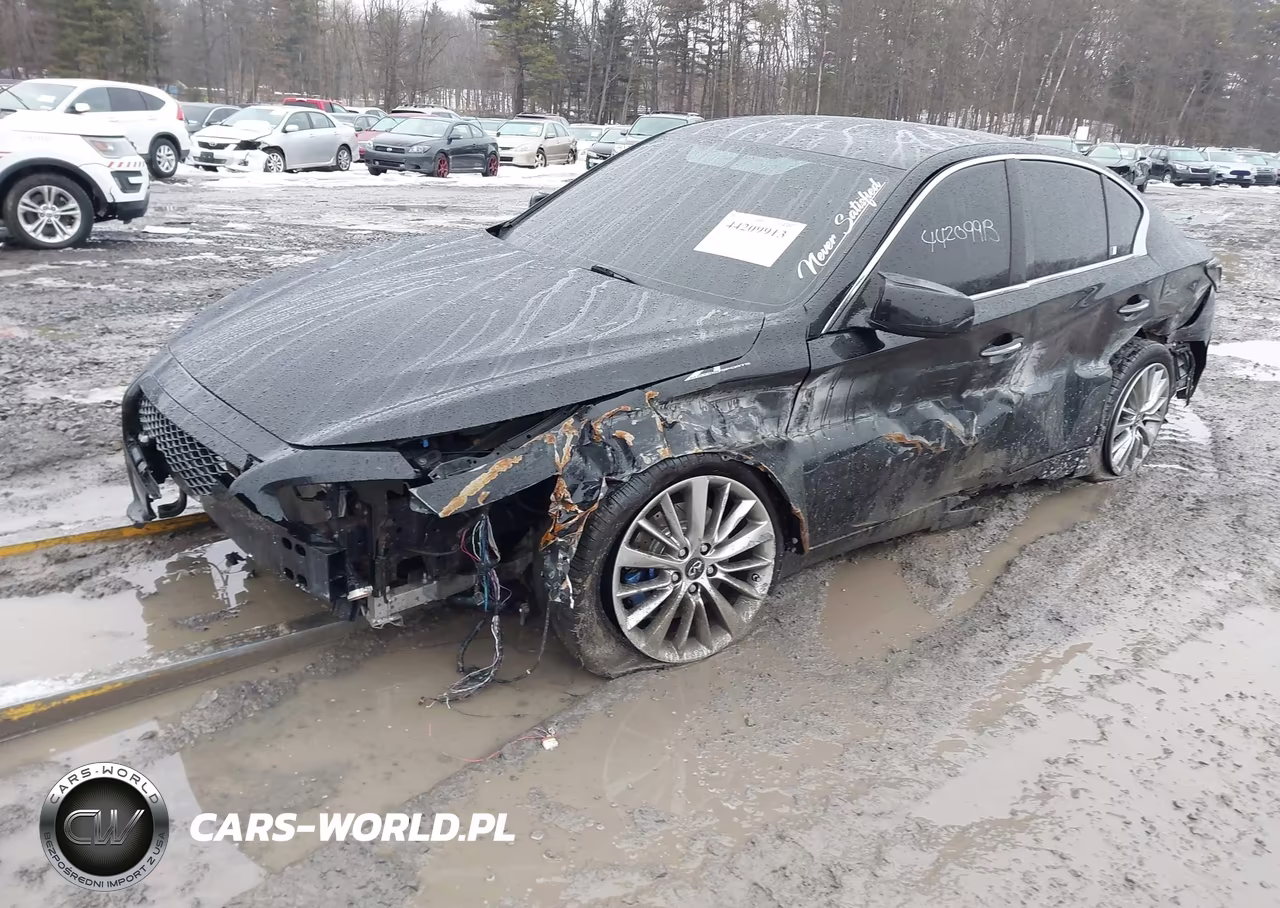 2015 Infiniti Q50 Premium-Sport VIN:JN1BV7AR5FM406392 - 2