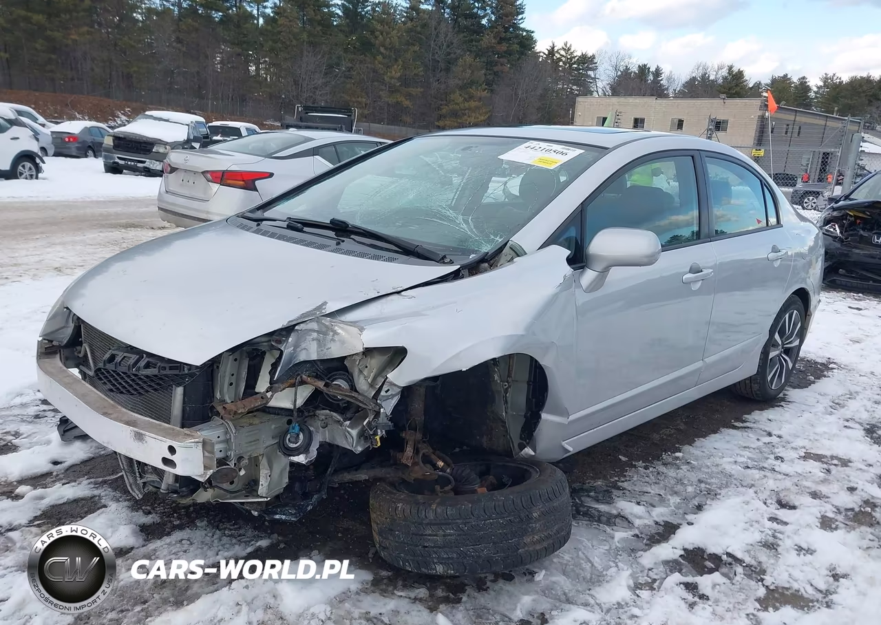 2009 Honda Civic Ex VIN:2HGFA16889H349993 - 2