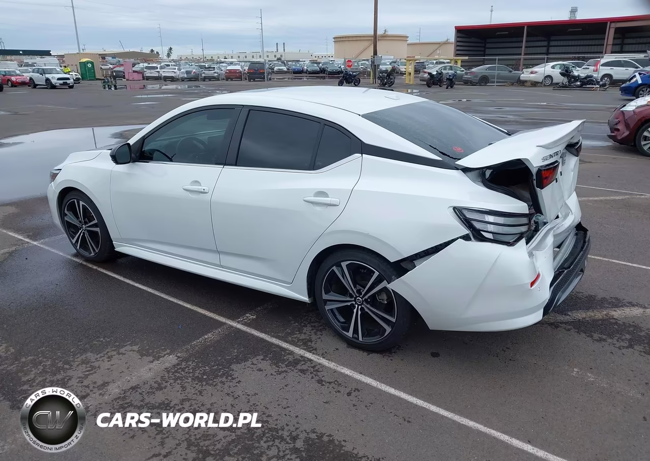 2023 Nissan Sentra Sr Xtronic Cvt VIN:3N1AB8DV0PY312454 - 3