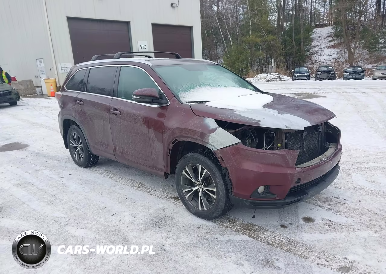 2016 Toyota Highlander Xle V6