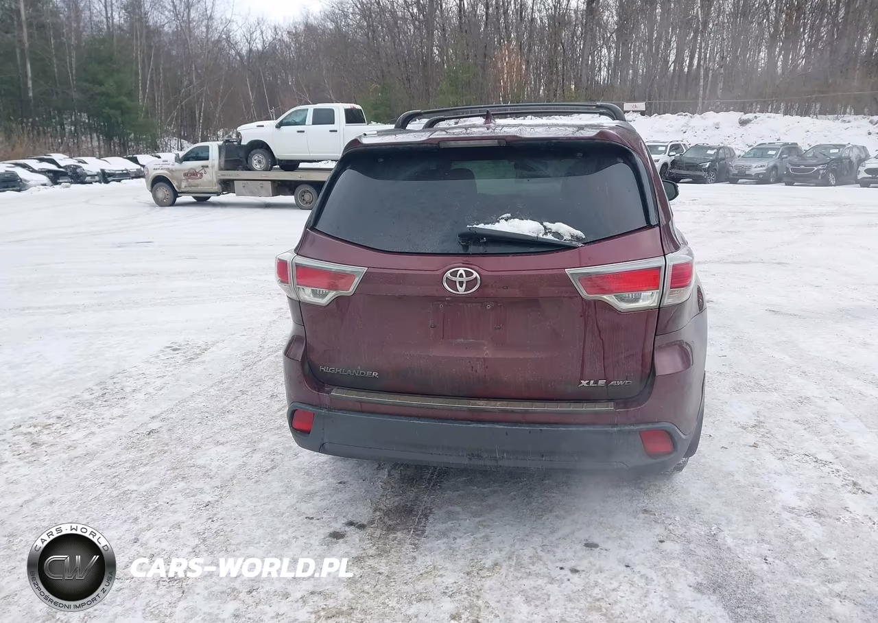 2016 Toyota Highlander Xle V6 VIN:5TDJKRFH5GS253306 - 16