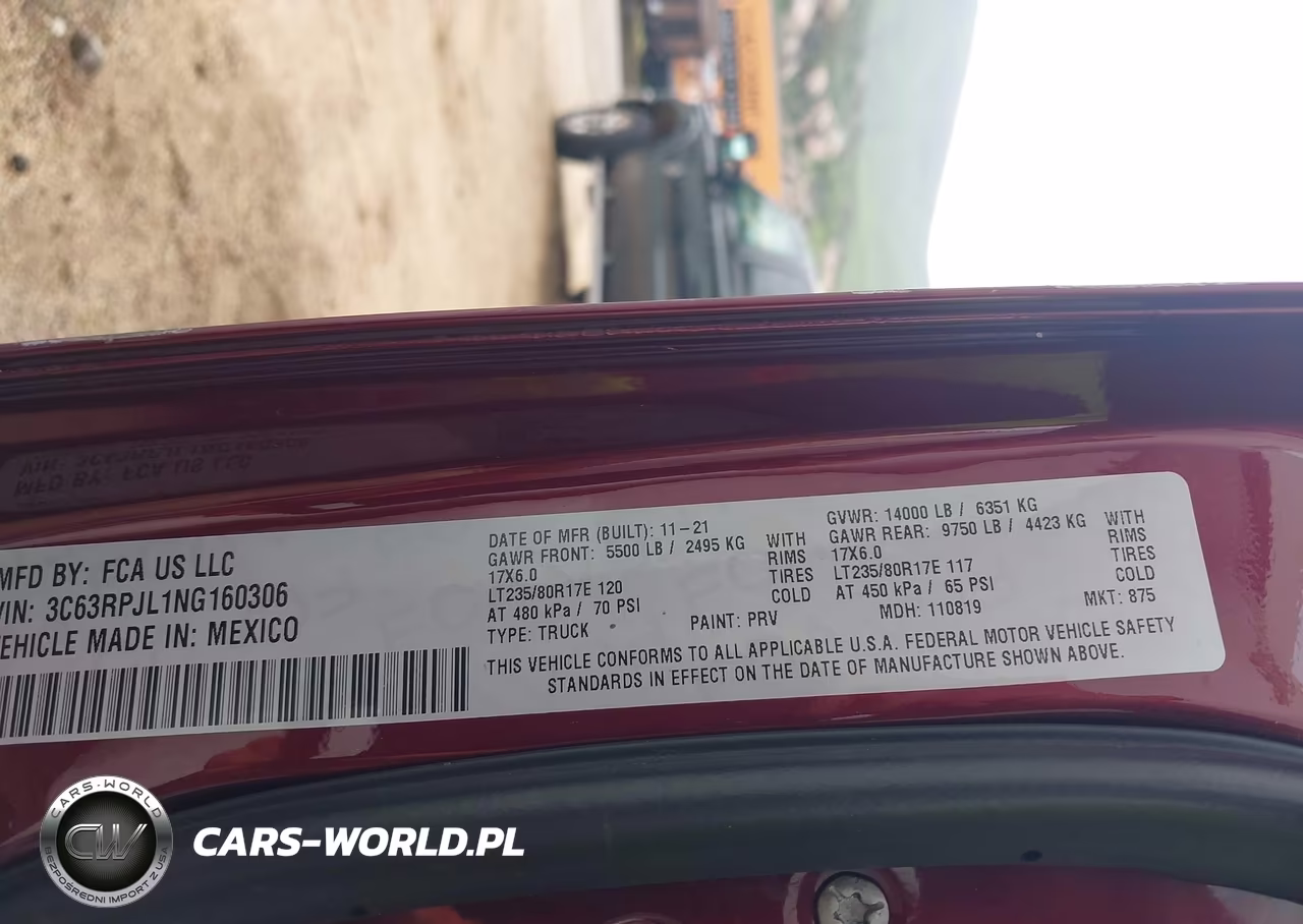 2022 Ram 3500 Laramie 4X2 8' Box VIN:3C63RPJL1NG160306 - 8