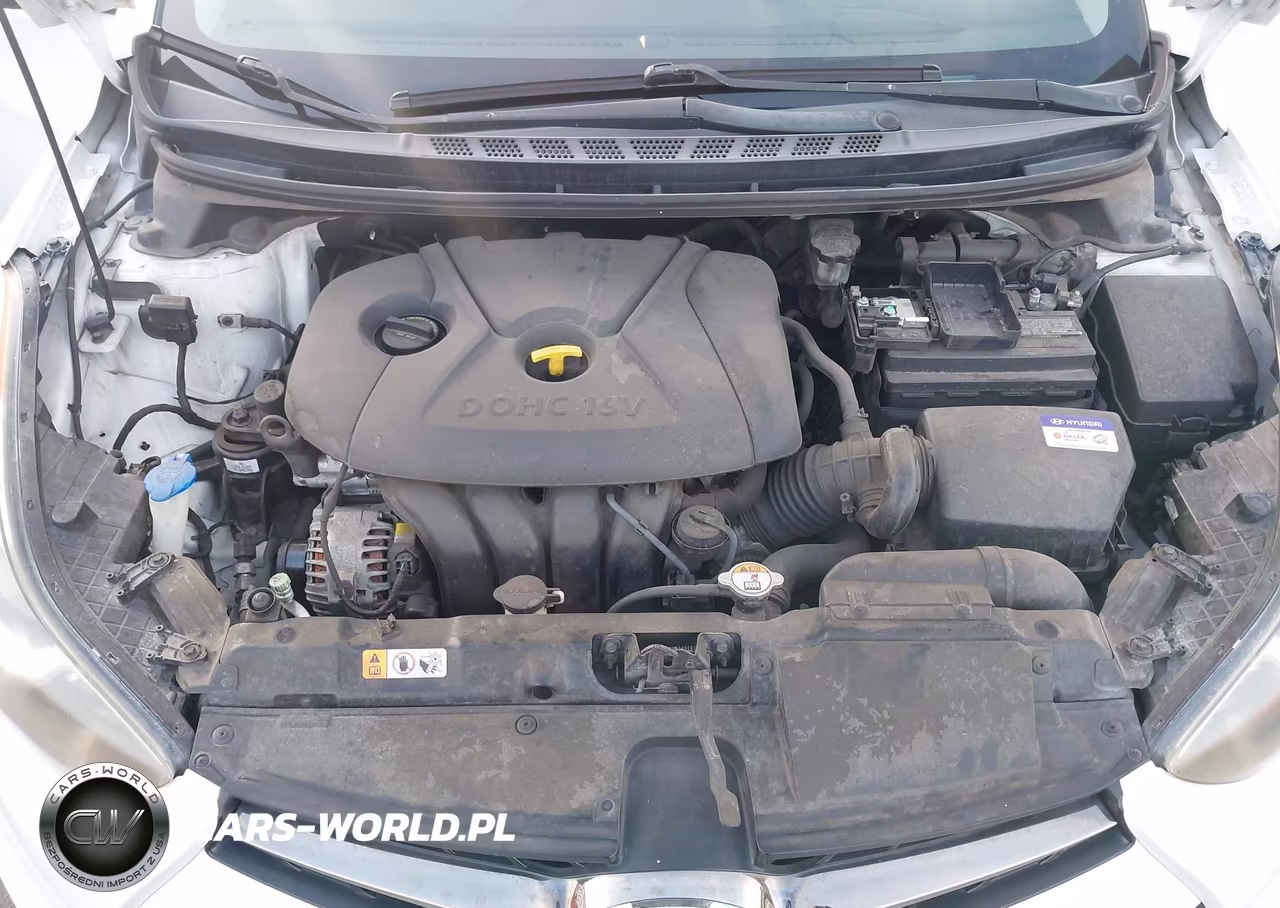 2013 Hyundai Elantra Gs VIN:KMHDH6AE9DU004551 - 10
