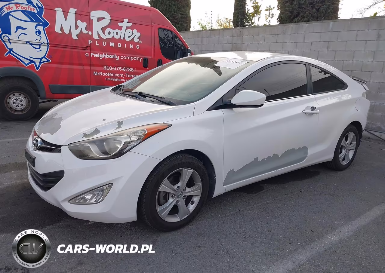 2013 Hyundai Elantra Gs VIN:KMHDH6AE9DU004551 - 2
