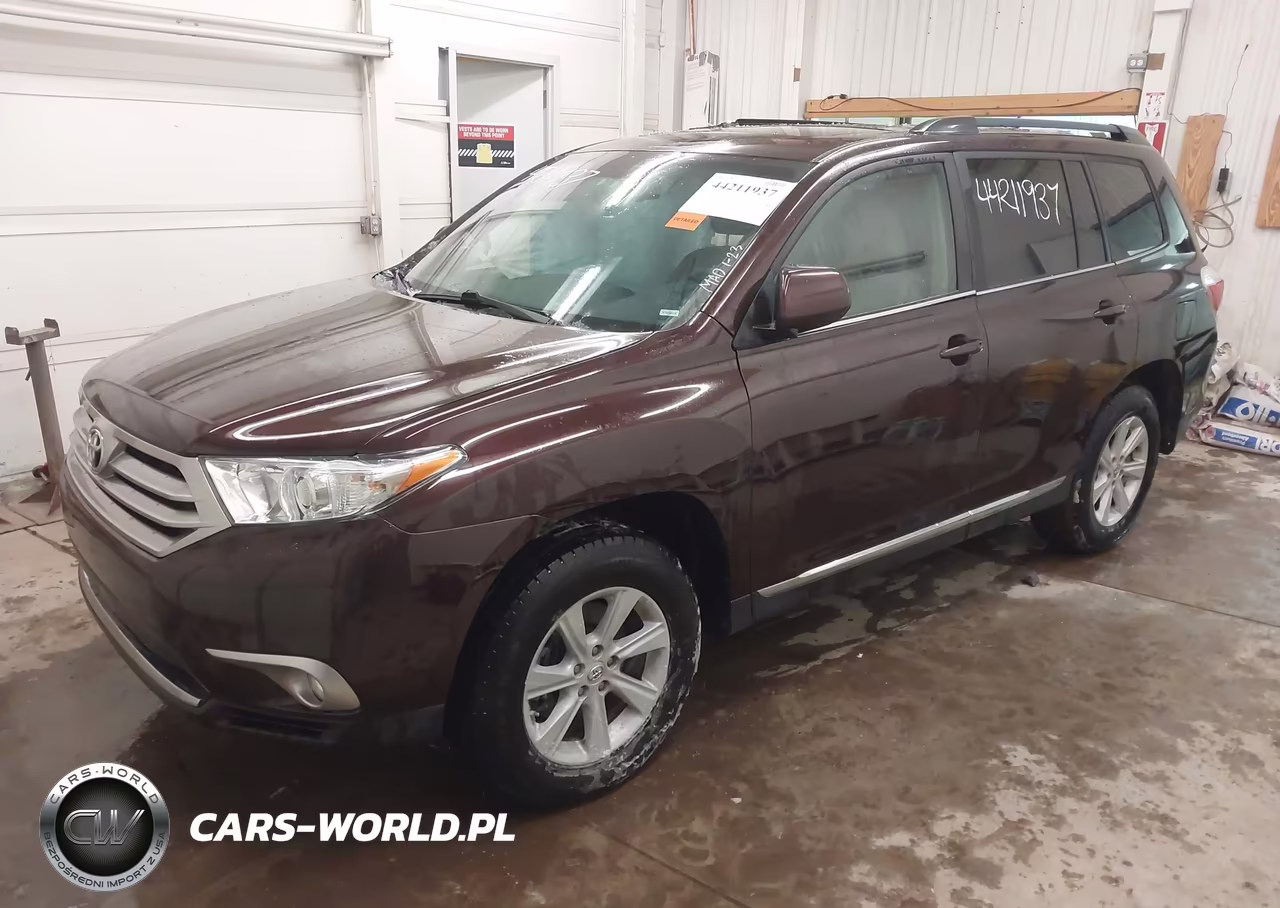 2013 Toyota Highlander Se V6 VIN:5TDBK3EH2DS211822 - 2